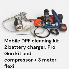 DPF Cleaning kit FULLY MOBILE
