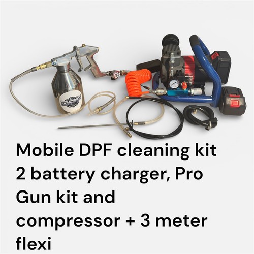 Dpf cleaning kit fully mobile - kit,